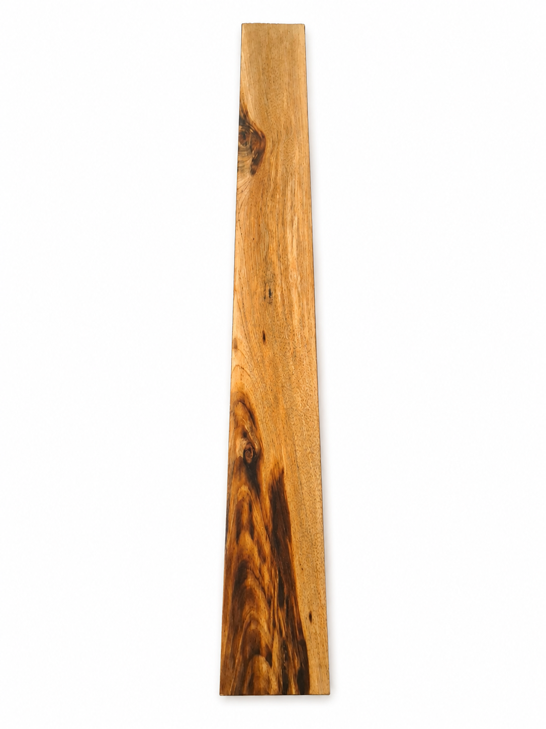 Lot #25 figured Mahogany board with dramatic dark grain