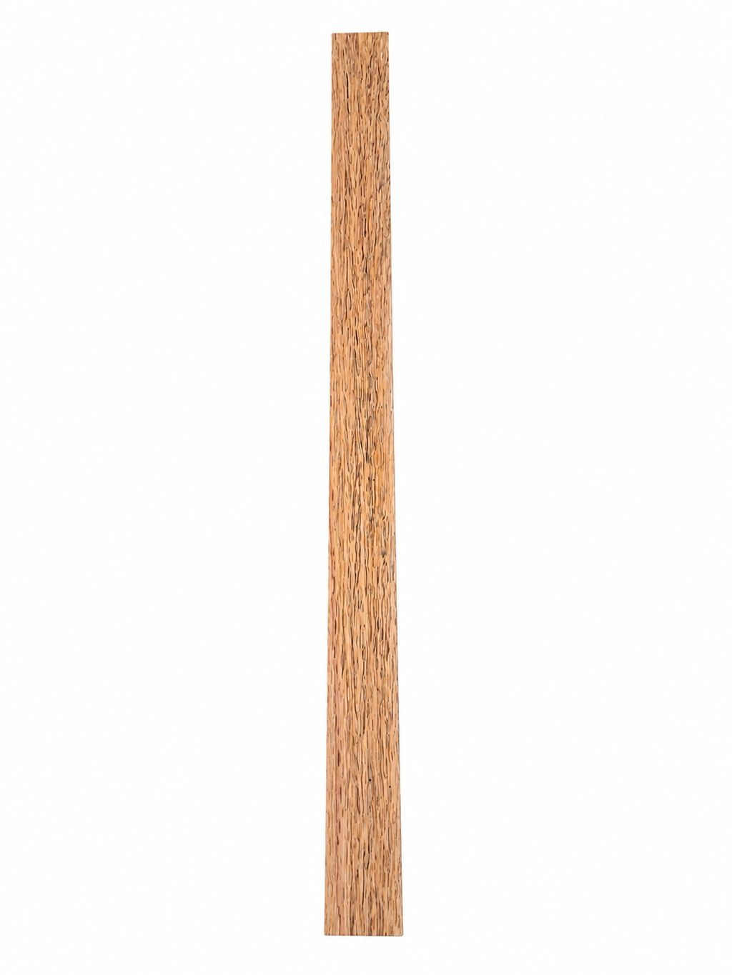Croco figured exotic hardwood board, 35.75 in, ultra-dense wood