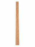 Croco figured exotic hardwood board, 35.75 in, ultra-dense wood