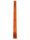 Red Canarywood board, 35.875 in, vibrant red-golden figure