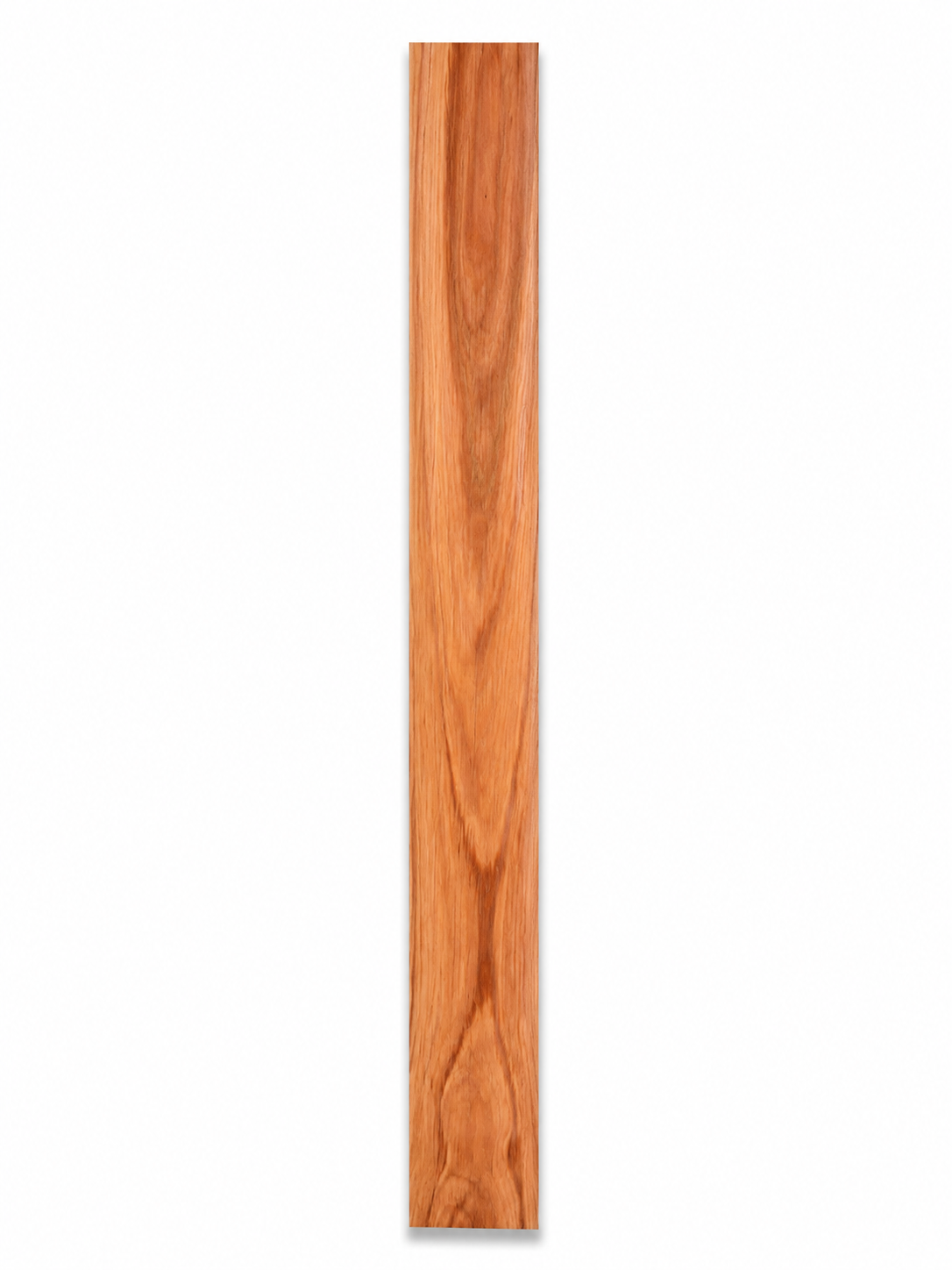Premium Lignum Vitae blank showing dense grain and golden tone