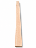 Hardwood board, 39.25 in, elegant flowing grain