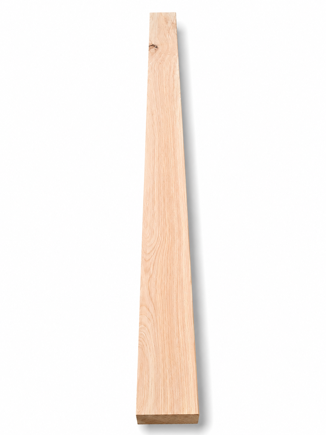 Hardwood board, 39.25 in, elegant flowing grain