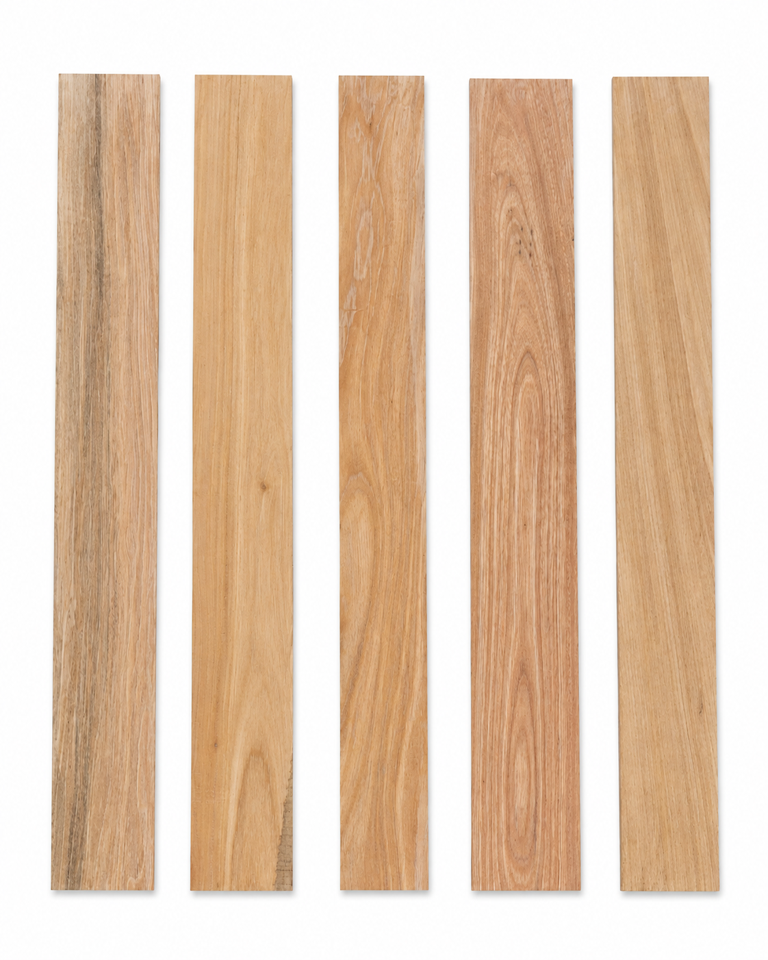 Lot #31 long hardwood boards with subtle ribbon-like grain