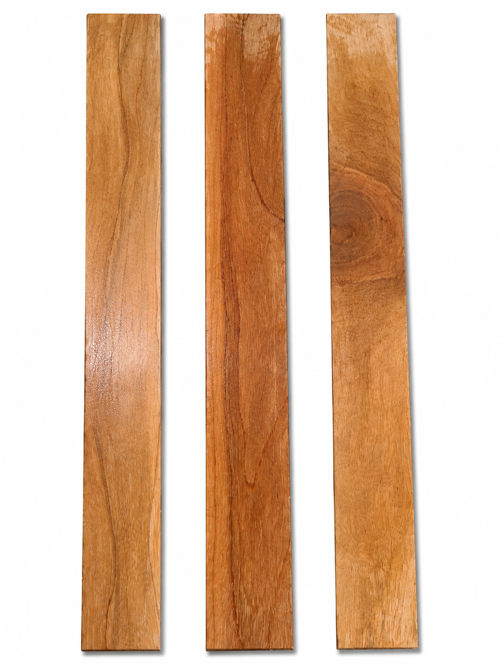 Lot #45 exotic hardwood boards with flowing and swirling figure