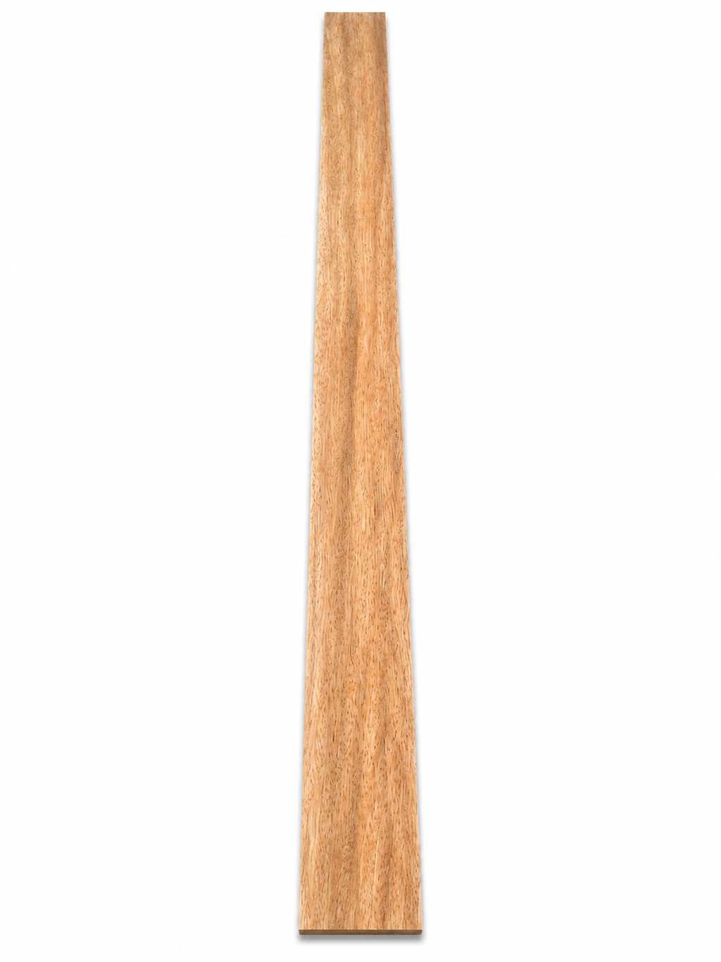 Signature hardwood board with honey-rose color and subtle chatoyance