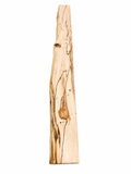 Cherry live-edge timber, 35.25 in, warm grain and natural edges