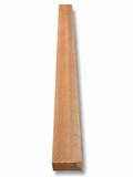 Fine-grain exotic hardwood board, 38.5 in, natural oily luster