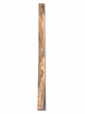 Blue spalted exotic hardwood blank, 30.5 in, dark zone lines