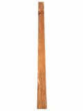 Figured exotic hardwood turning blank, 34.875 in, natural grain