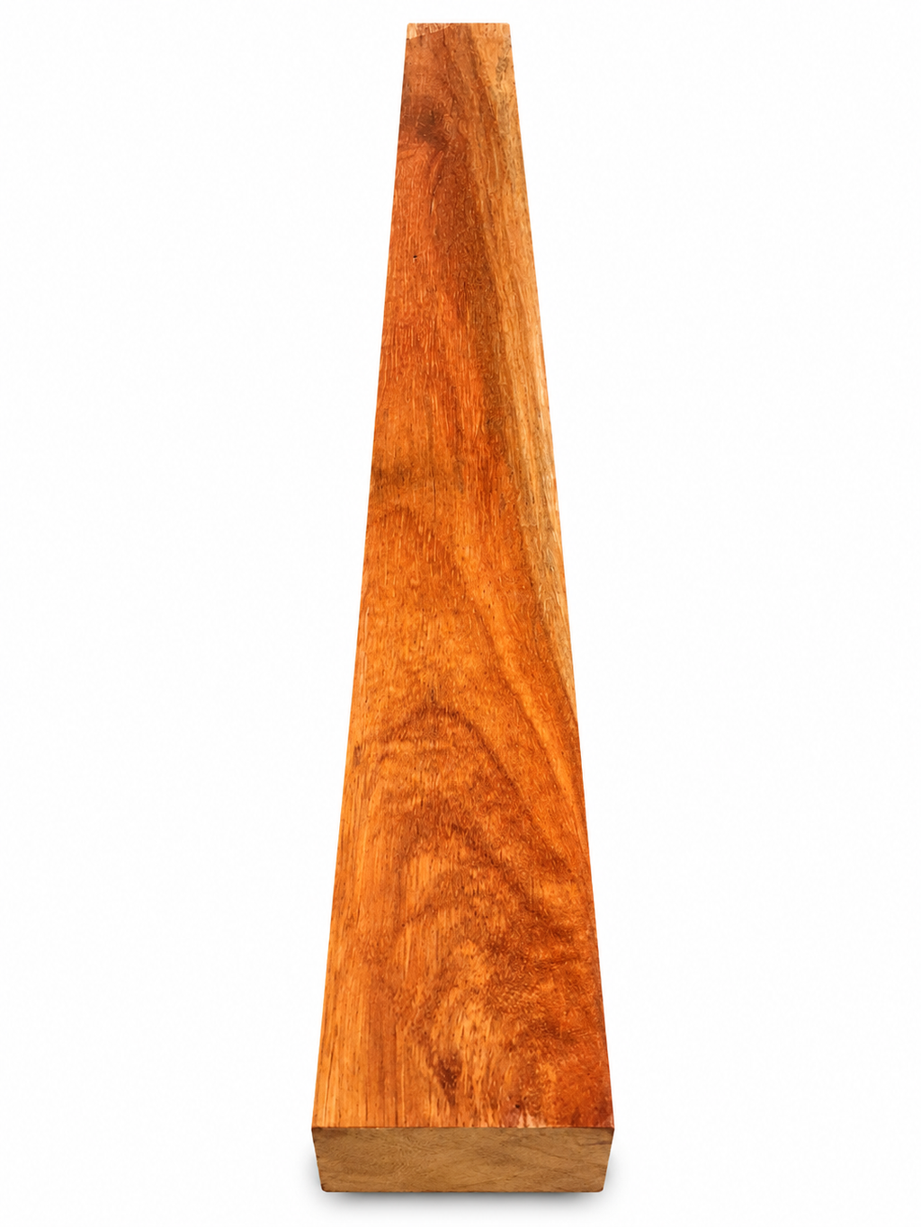Massive Kempas large blank, 40.4375 in, 15.3 lb, golden-red wood