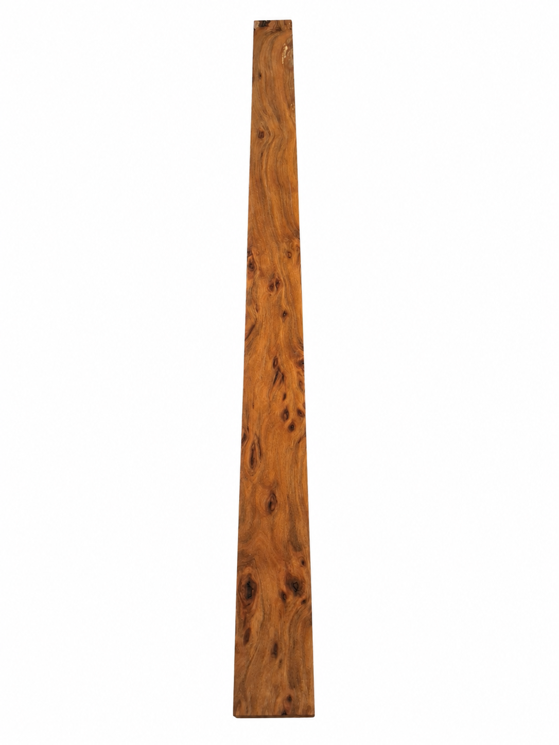 African Walnut Pearl Eyes board, 39.75 in, dense figured hardwood