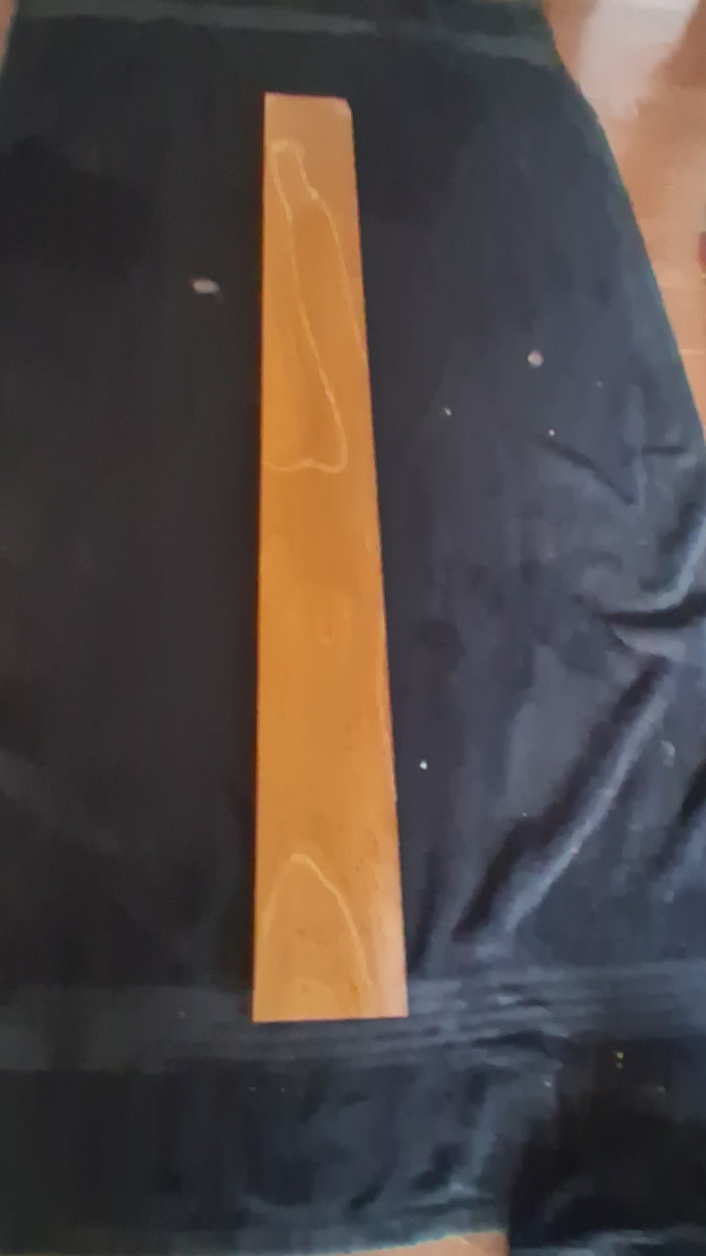 Lot #20 – Dense Golden Exotic Hardwood Board – Signature Grain – Exact Piece