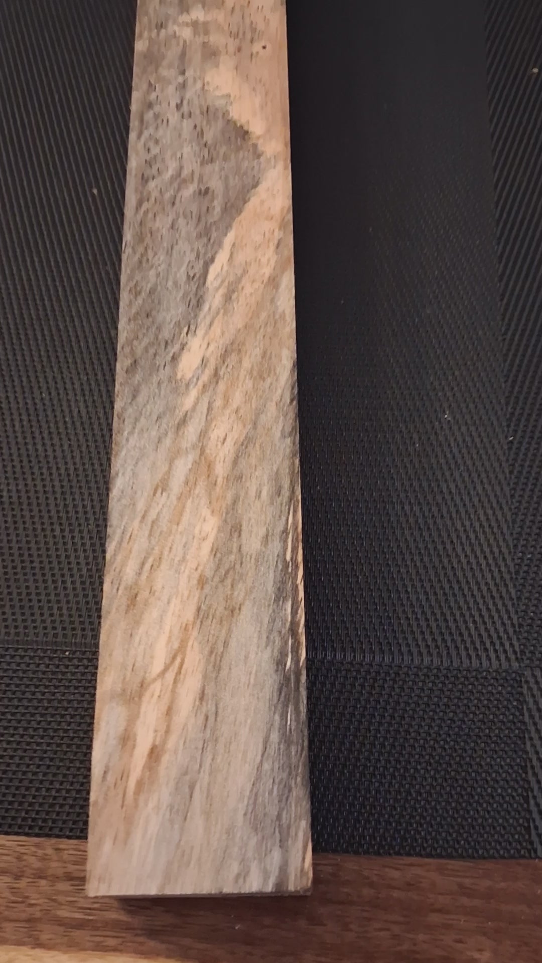 Exotica Woods Signature – Blue Spalted Exotic Hardwood Blank – 30½" × 1⅞" × 1⅛" – Unique Piece