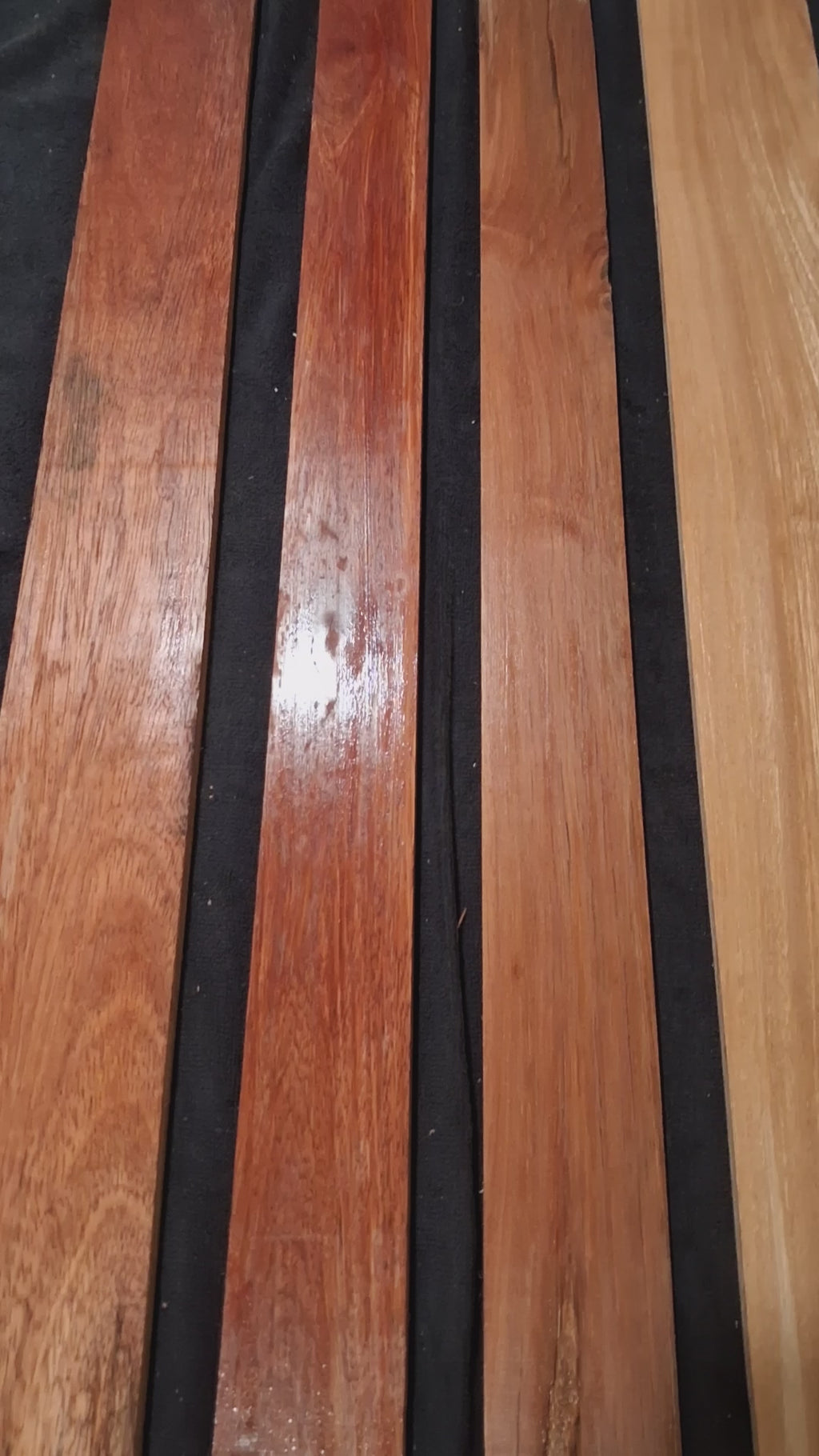 Lot #28 – 4 Highly Figured Exotic Hardwood Boards – Dense & Rare – Exact Pieces | Exotica Woods