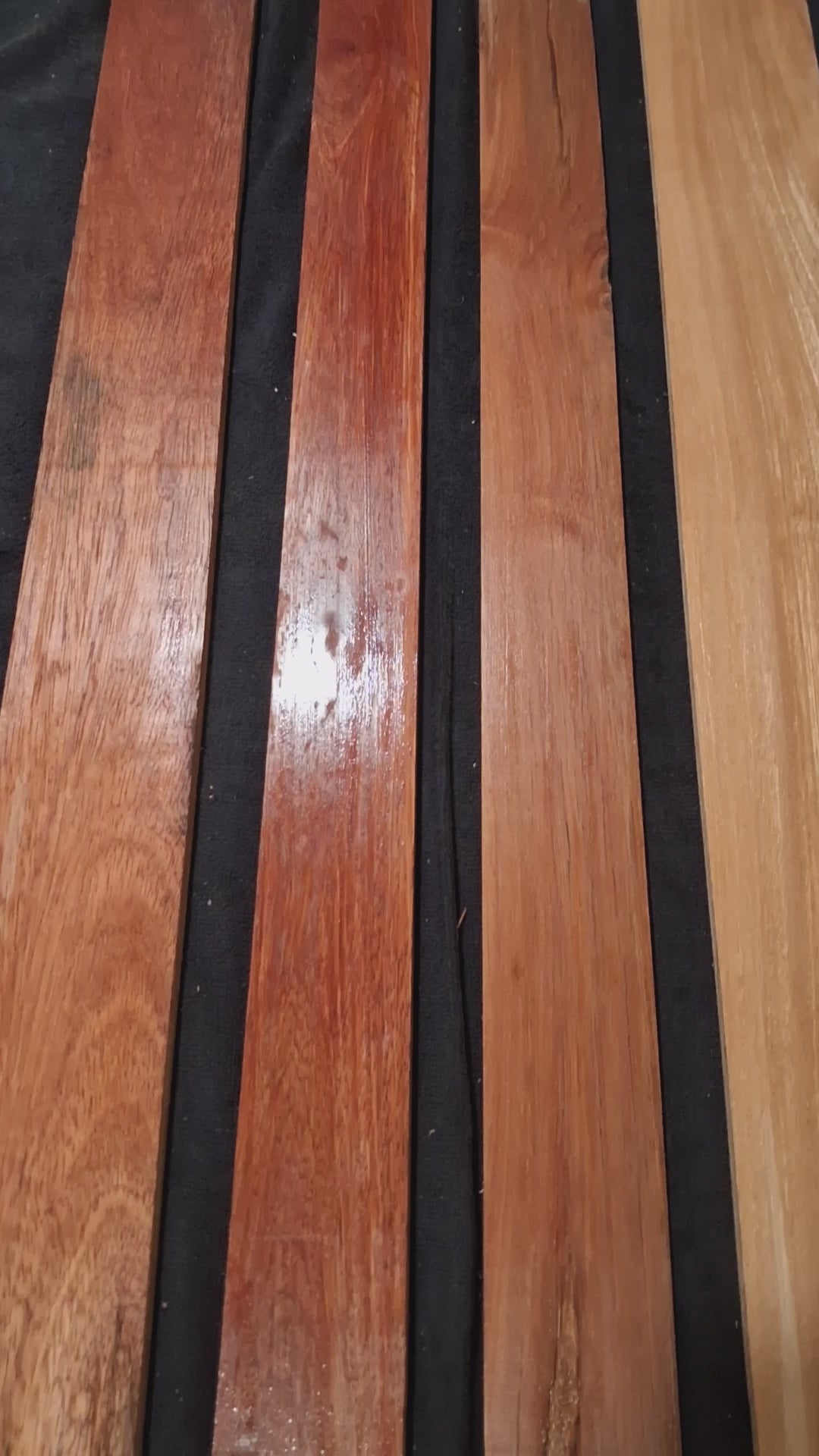 Lot #28 – 4 Highly Figured Exotic Hardwood Boards – Dense & Rare – Exact Pieces | Exotica Woods