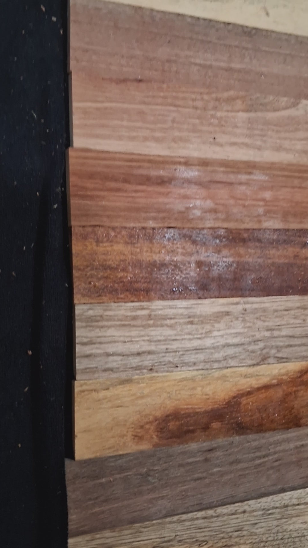 Premium Exotic Hardwood Board Pack – 10 Boards – 12" × 2¼" × 5/16" Min. – Lot F