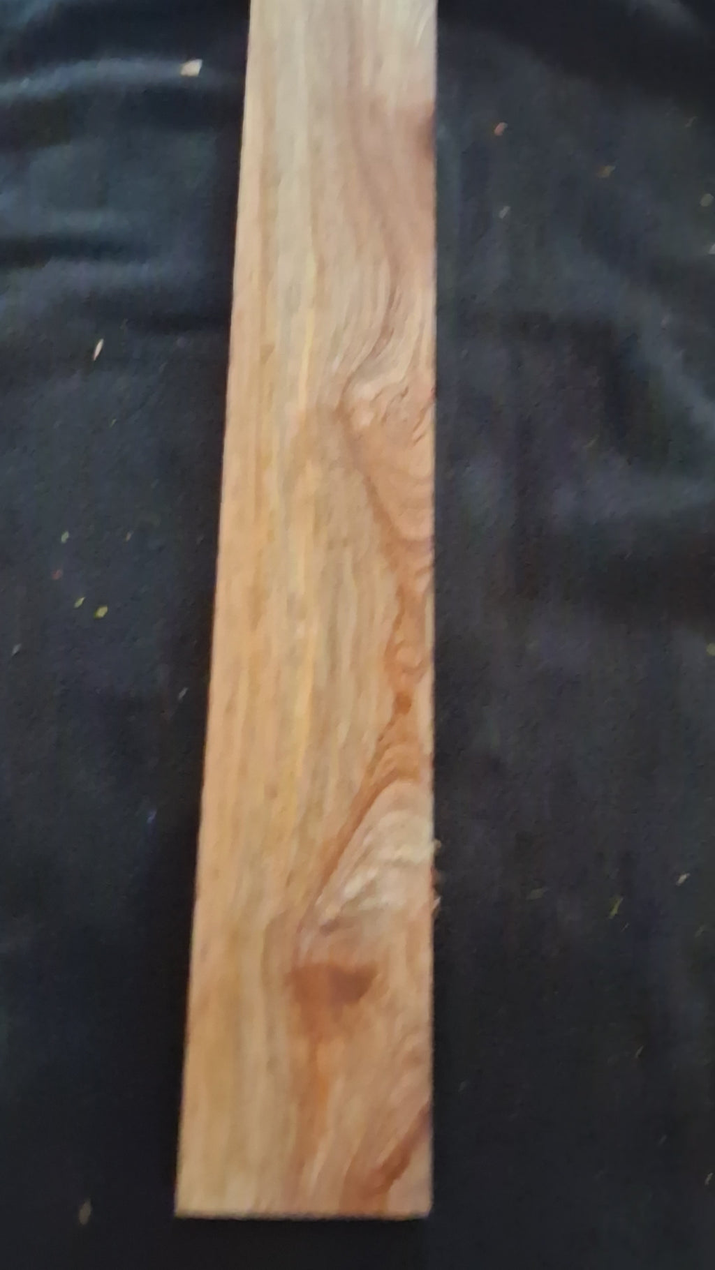 Dense Figured Exotic Wood Blank – 18" × 2 3/8" × 1" – product video