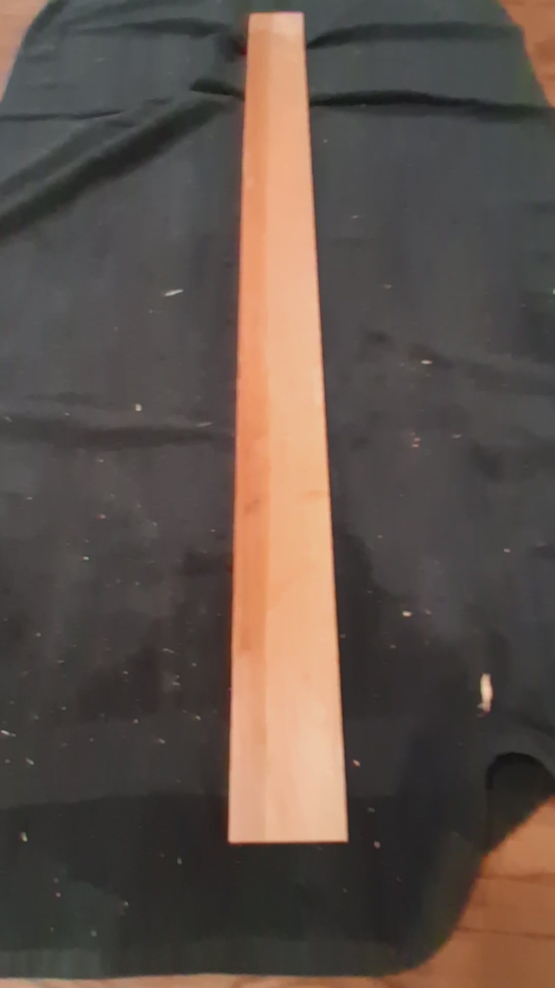 Lot #11 – Dense Rosewood-Family Long Board – Exact Piece Shown