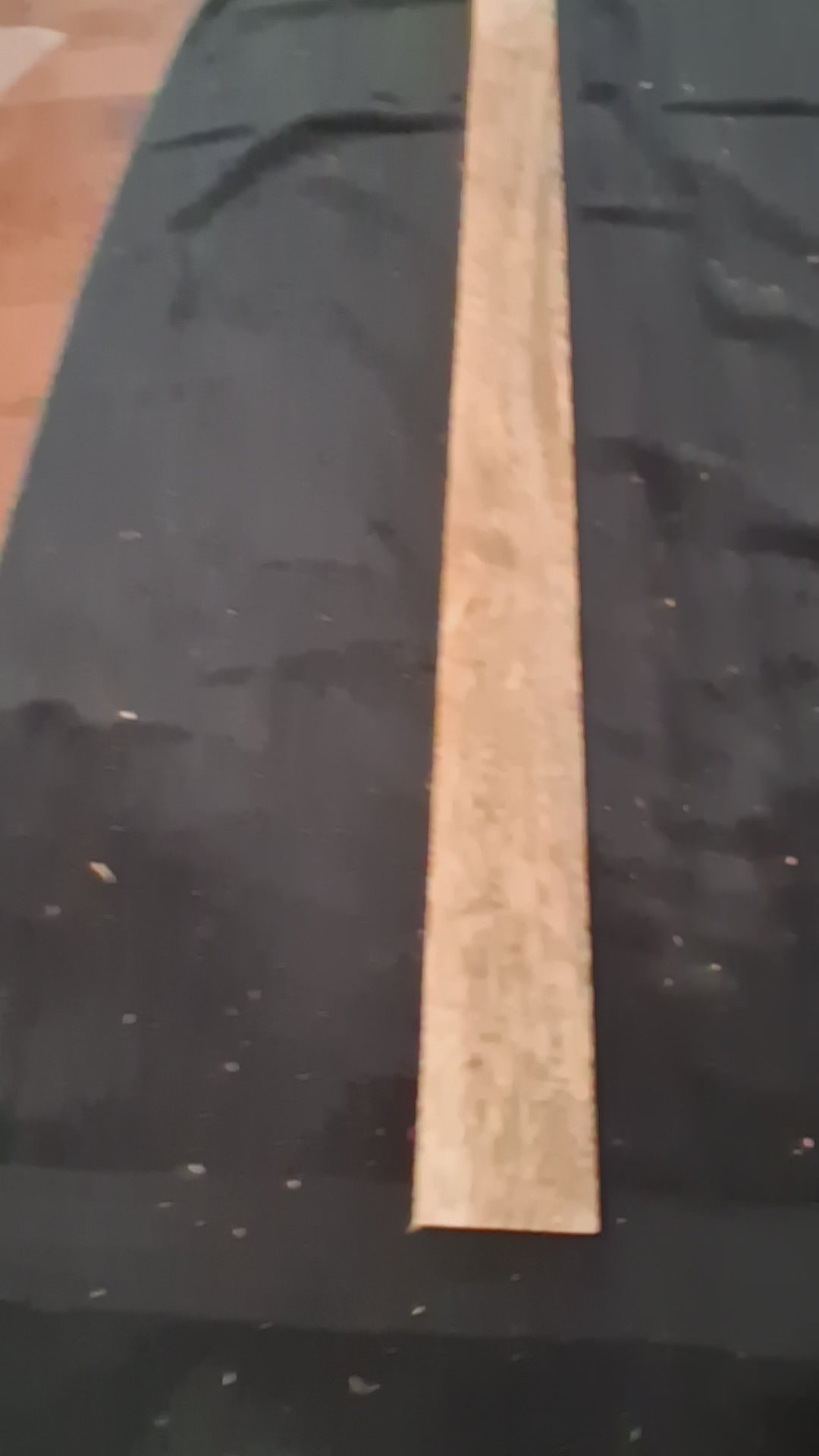 Lot #13 – Highly Figured Exotic Hardwood Board – Rippled & Swirling Grain – Exact Piece