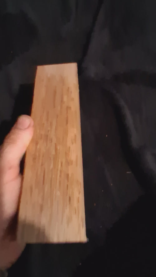 Acacia Wood Blank – Rich Wavy Grain – One-of-a-Kind – product video