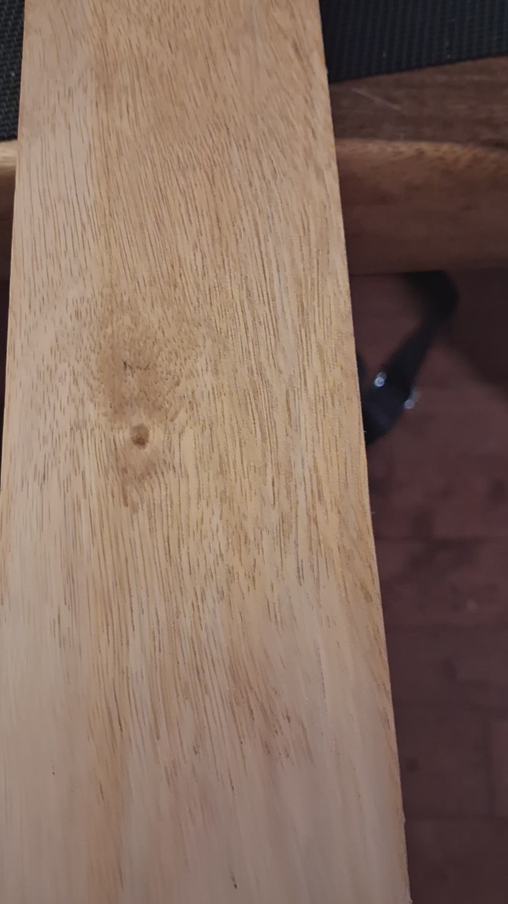 Premium Golden Exotic Hardwood Blank – 42⅛" × 2⅜" × 1⅛" – Silky Grain – Unique Piece