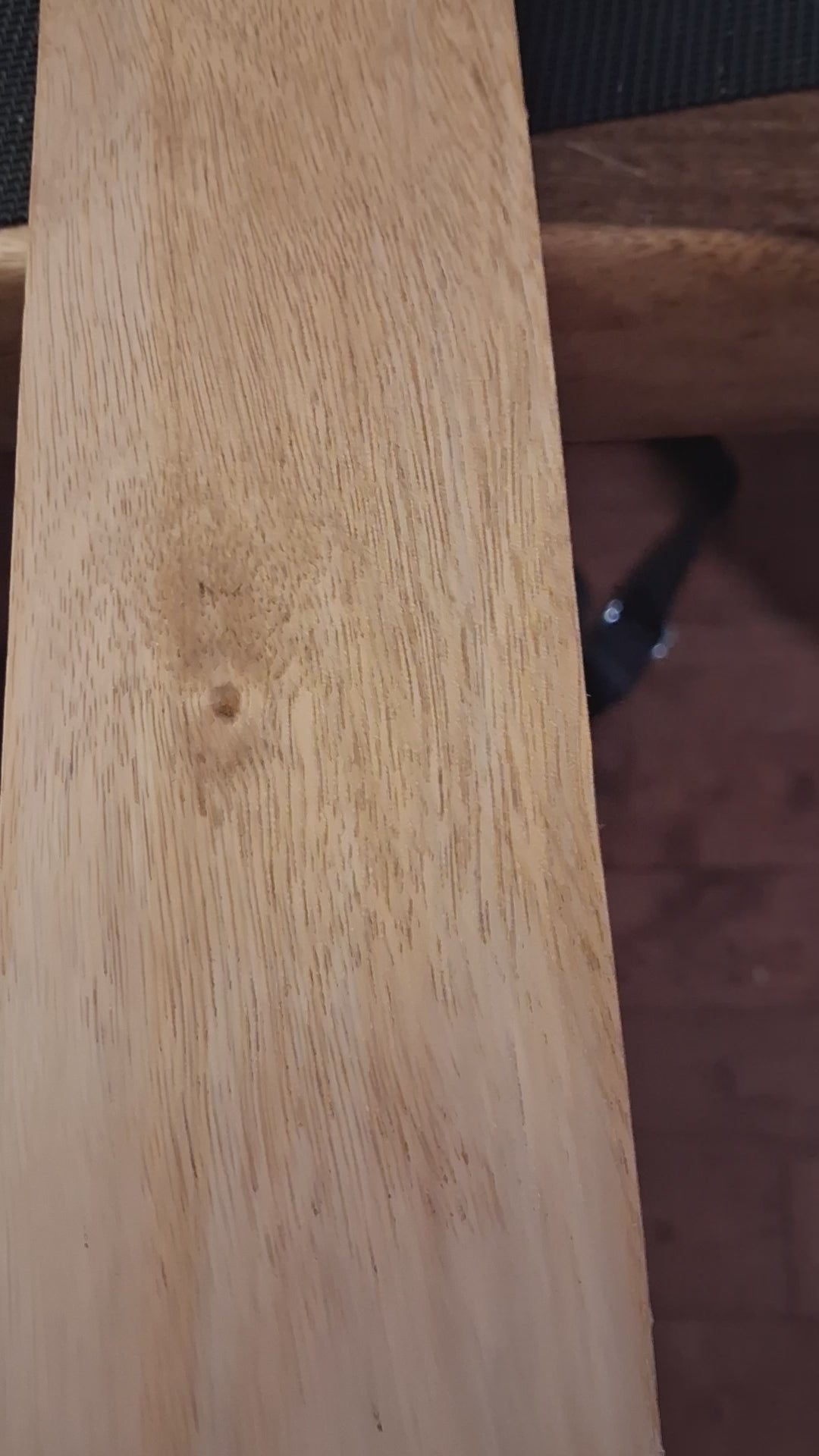 Premium Golden Exotic Hardwood Blank – 42⅛" × 2⅜" × 1⅛" – Silky Grain – Unique Piece