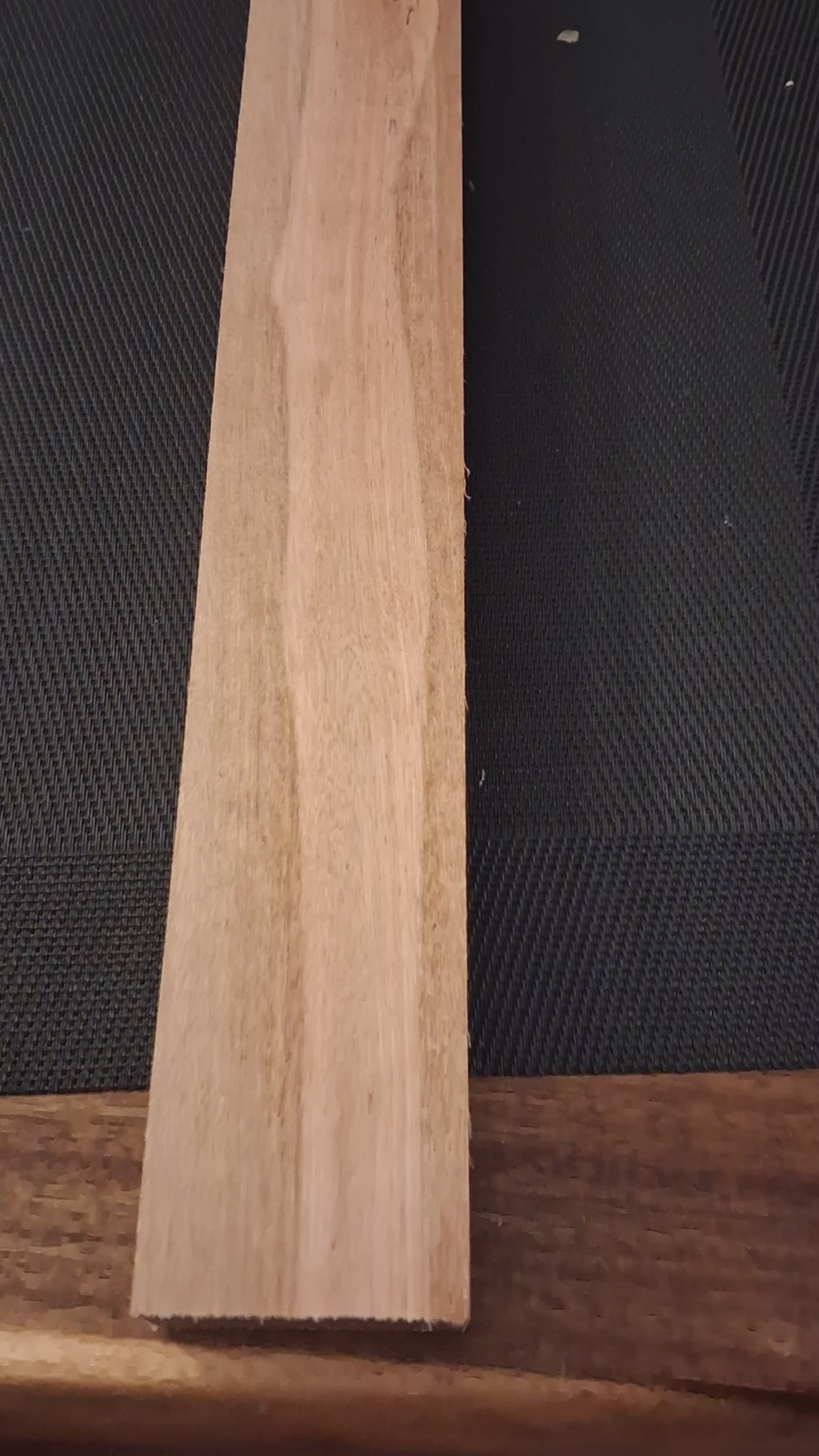 Premium Exotic Hardwood Blank – Rose & Brown Signature Figure – 22¹⁵⁄₁₆" × 2" × 1¾" – Unique Piece