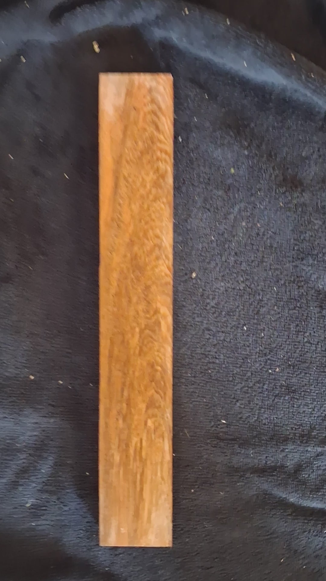 Canary Wood Exotic Blank – Golden Tones & Highly Contrasted Grain – product video
