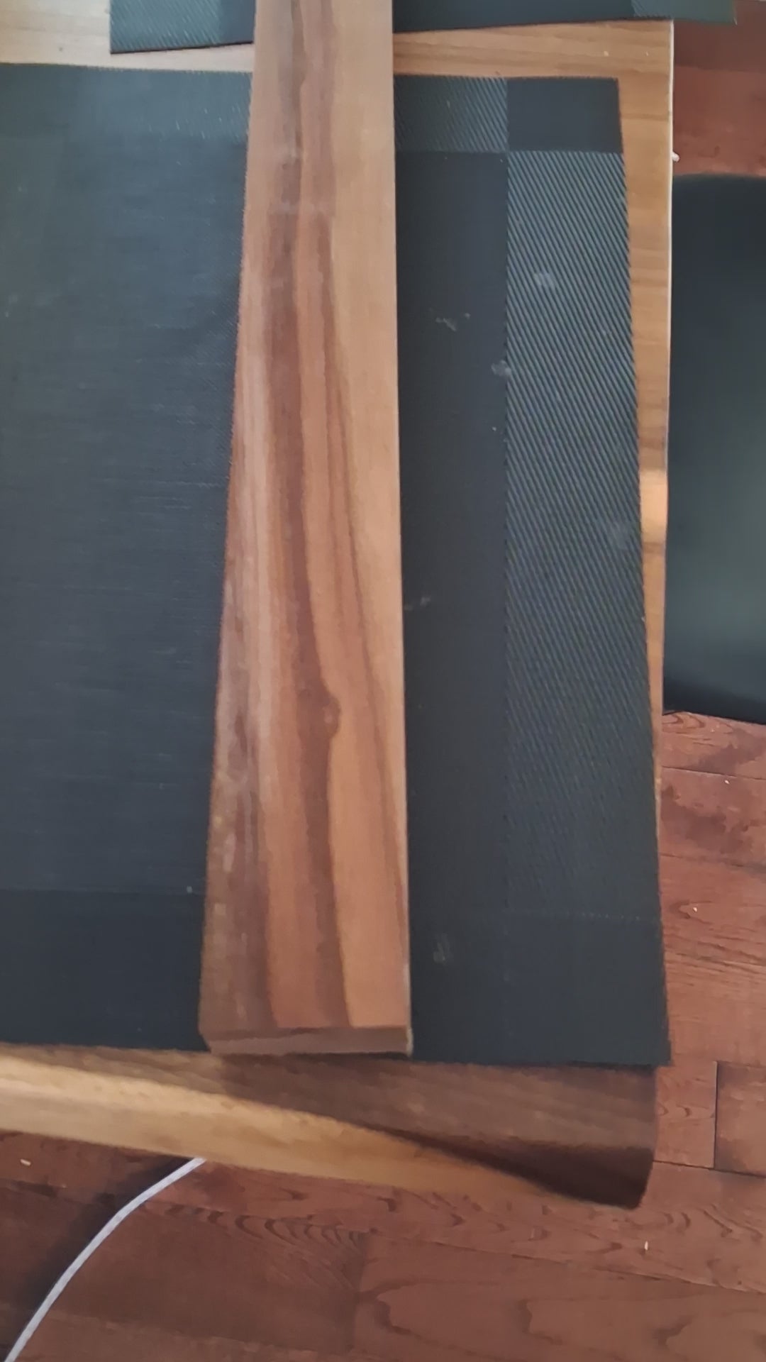 Ultra-Dense Exotic Hardwood Board – 34⅜" × 2¼" × 1¼" – 1.40 g/cm³ – Unique Piece