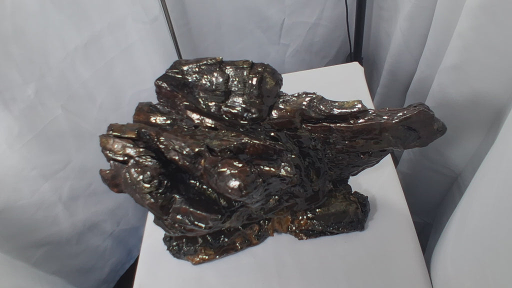 Ancient Form – One-of-a-Kind Organic Wood & Epoxy Sculpture