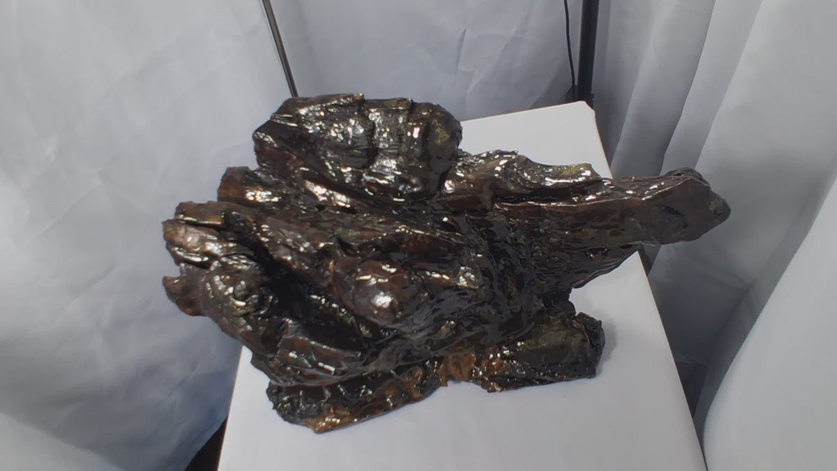 Ancient Form – One-of-a-Kind Organic Wood & Epoxy Sculpture