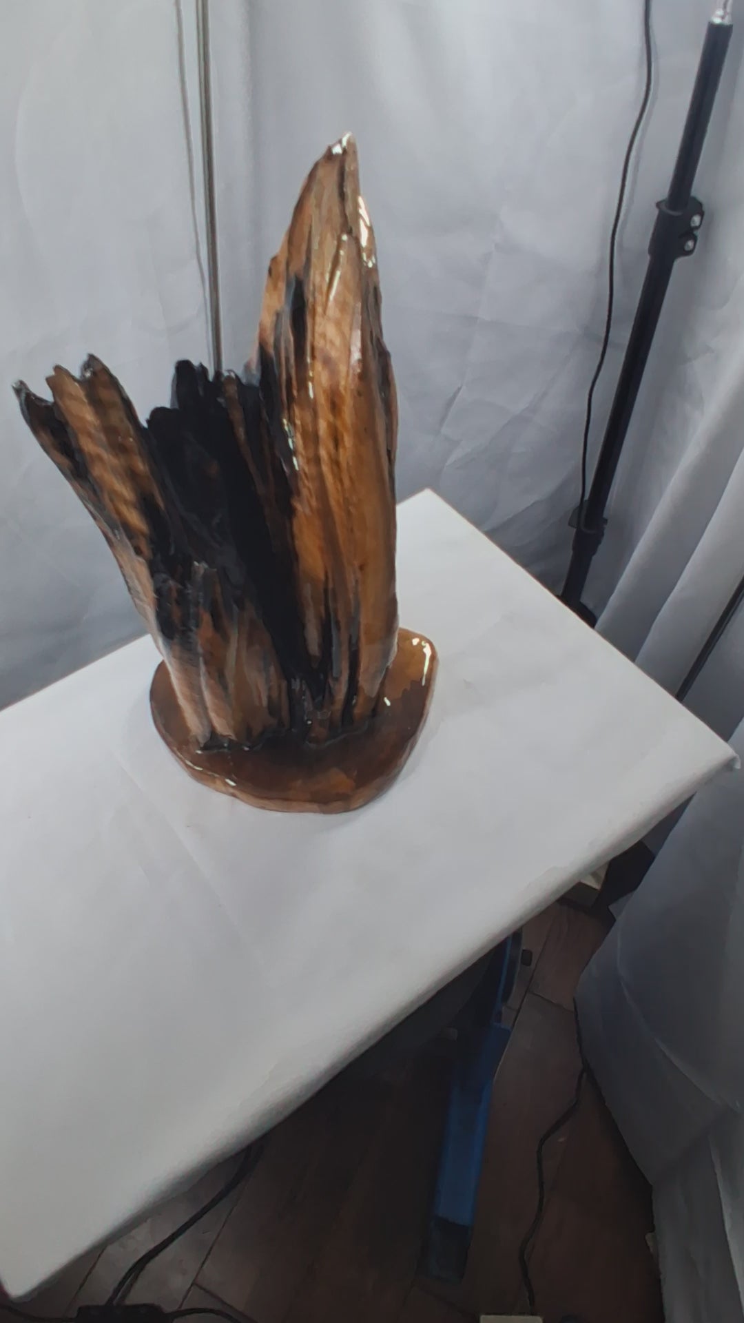 Natural Form II – One-of-a-Kind Wood & Epoxy Sculpture