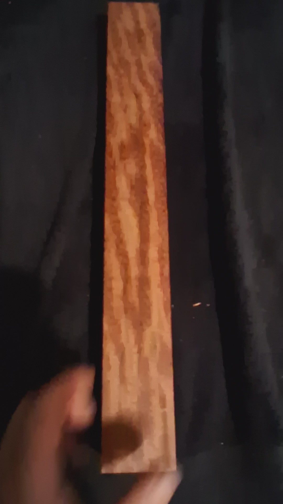 Sequentially Matched Figured Exotic Hardwood Pair – 16"×2"×1" Each (Set of 2) – product video