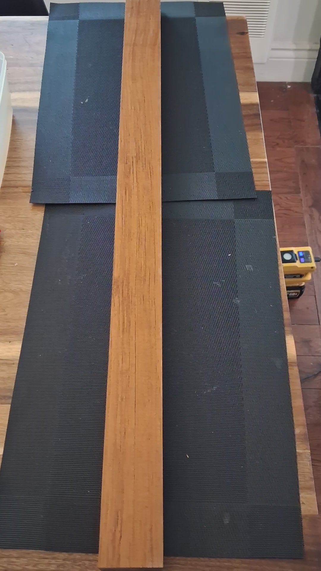 Premium Balau Exotic Hardwood Board – Ultra Dense Orange-Brown – 34" × 2¼" × 1¼" – 1.21 g/cm³ – Unique Piece