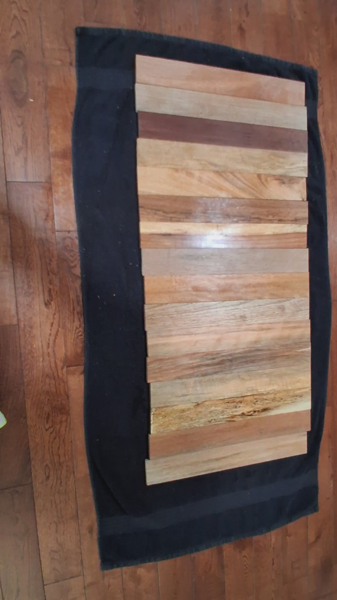 Premium Exotic Hardwood Board Pack – 16 Boards – 18" × 2¼" × 5/16" Min. – Lot C