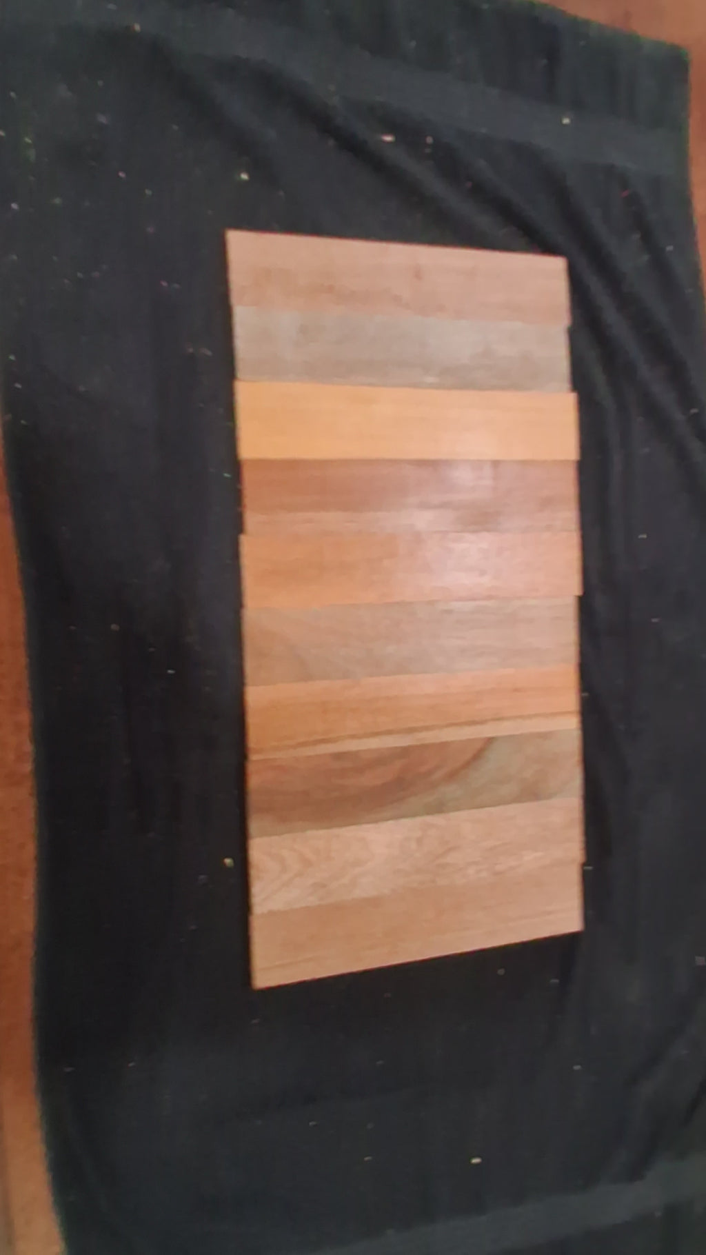 Premium Exotic Hardwood Board Pack – 10 Boards – 12" × 2¼" × 5/16" Min. – Lot B