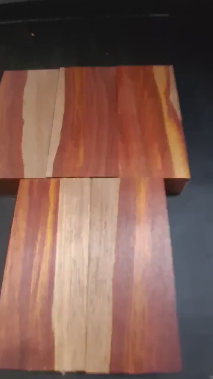 Fire Padouk exotic hardwood blank product video